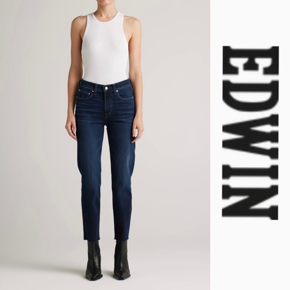 NEW Anthropologie Edwin Bree in Night Sky Jeans
